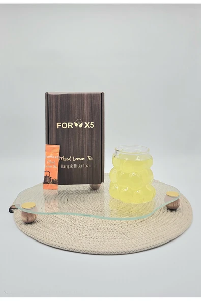 FORX5 Bitkisel Limon Aromalı Karışım-Kilo Kontrolüne Yardımcı - Resim 3