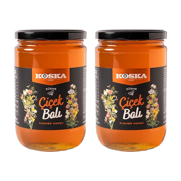 Koska Çiçek Balı 850 gr Cam x 2 Adet ürün görseli 1