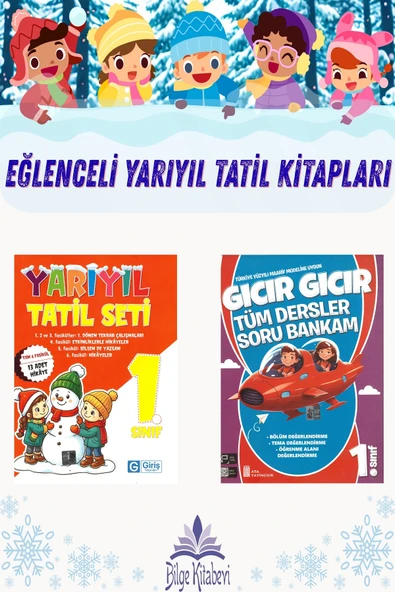 Giriş 1. Sınıf Yarıyıl Tatil + Gıcır Gıcır Tüm Dersler Soru Bankam ürün görseli 1