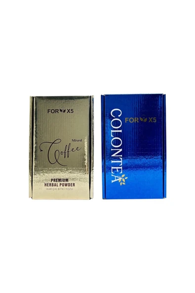 FORX5 Coffee Bitkisel Kahve Karışımı – Bitkisel Sindirim Destek Toz Karışım ürün görseli 1
