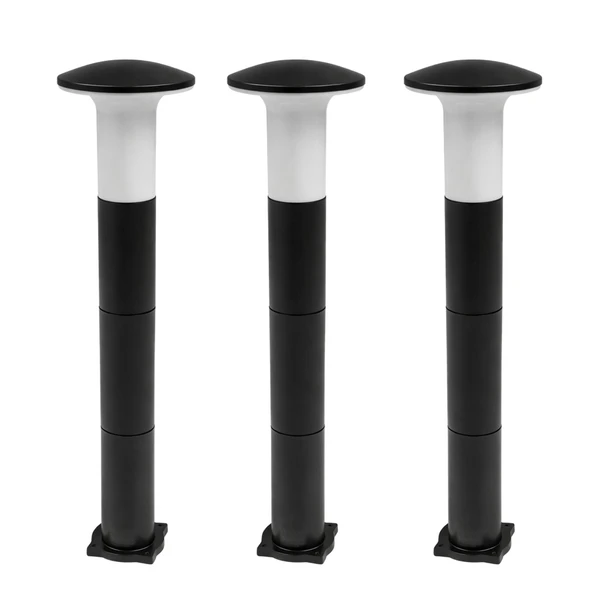 MANTAR Set Üstü Bahçe Duvar Armatürü 3 Adet 80 cm Aplik Modern Villa Bahçe Duvar Lambası Su Geçirmez ürün görseli 1