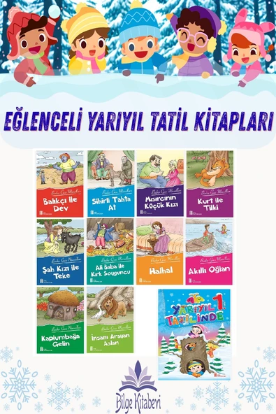 1.Sınıf Ata Yarıyıl Tatilinde + Binbir Gece Masalları Öykü Dizisi ürün görseli 1