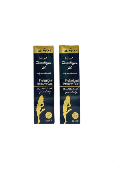 FORX5 Vücut Sıkılaştırıcı–Selülit Görünümü Azaltmaya Yardımcı Bitkisel Bakım Jeli-2’Li Set ürün görseli 1
