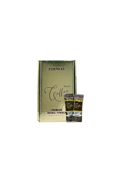 FORX5 Coffee Bitkisel Kahve Karışımı-Kilo Kontrolüne Yardımcı - Resim 2