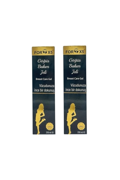 FORX5 Toparlayıcı Göğüs & Dekolte Bakım Jeli Formülü - 2’li Set ürün görseli 1