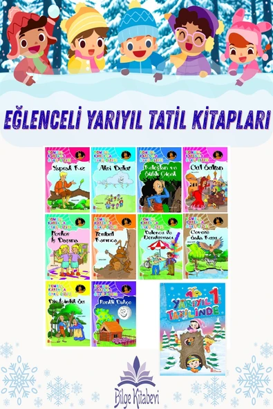 1.Sınıf Ata Yarıyıl Tatilinde + Tombul Karınca Öykü Dizisi ürün görseli 1