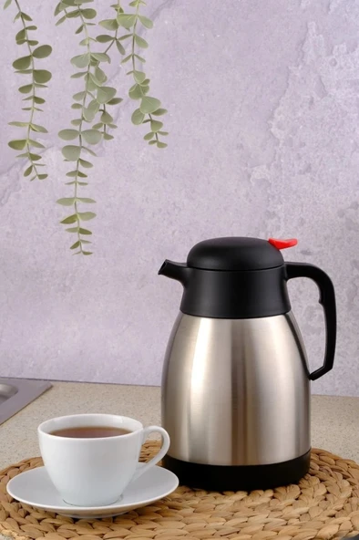 Penguen 1,5 Litre Çelik Termos 1150P - Resim 3