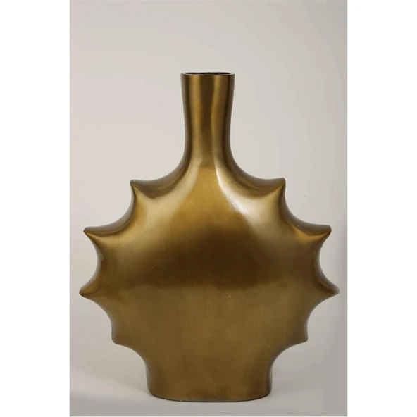 Vitale Gold Sun Vazo 26*8*32 cm AK.KV0397 ürün görseli 1