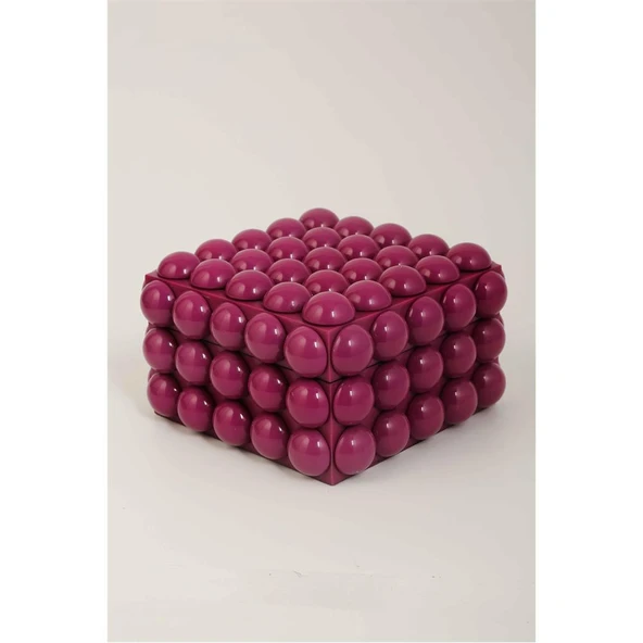 Vitale Joy Boncuk Mor Kutu 16*16*8 cm AK.KV0101 ürün görseli 1