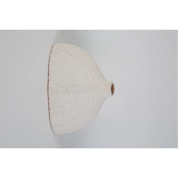 Vitale Kaldea Bej Çemberli Vazo 37*15*23 cm AK.IT0296 ürün görseli 1