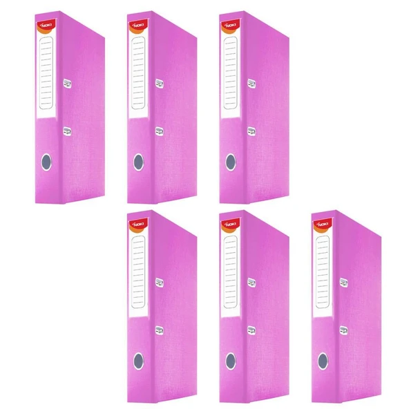 Noki Klasör Dar Pembe ( 6 Adet ) ürün görseli 1