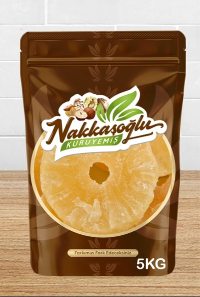 Nakkaşoğlu Kuruyemiş Ananas Kurusu 5 Kg ürün görseli 1