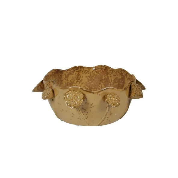 Vitale Nature Seramik Lotus Meyvelik 38x40x15 cm AK.KW0008 ürün görseli 1