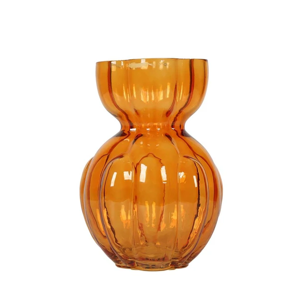Vitale Bologna Kahve Rengi Kabak Vazo 16*16*22 cm AK.KI0076 ürün görseli 1