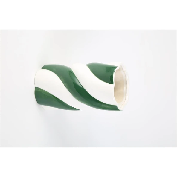 Vitale Light Seramik Halat Vazo 14*14*25 cm AK.LA0015 ürün görseli 1