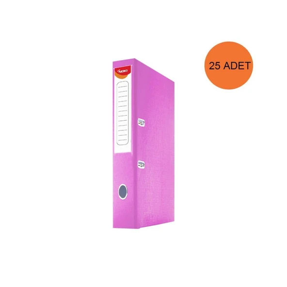 Noki Klasör Dar Pembe 25 ADET ürün görseli 1