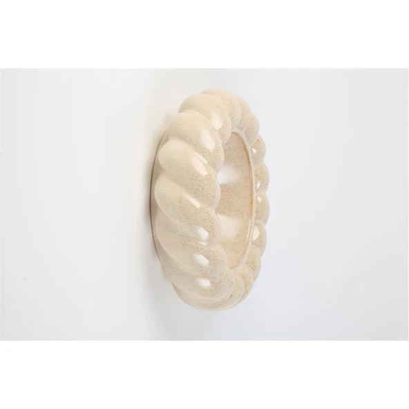 Vitale Seramik Burgulu Kase 30*30*10 cm AK.LB0012 ürün görseli 1
