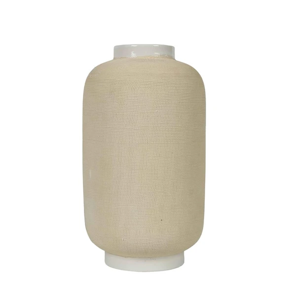 Vitale Nature Seramik Sahra Vazo 25.5x25.5x44 cm AK.KW0023 ürün görseli 1