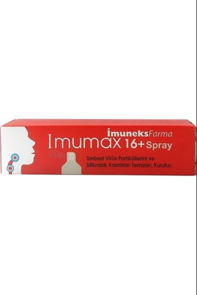 Imumax Boğaz Spreyi 16 Yaş 30 ml ürün görseli 1