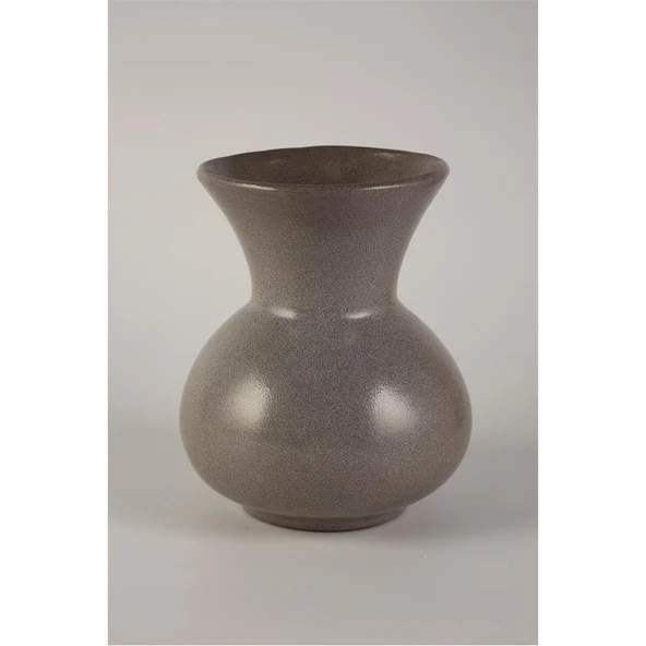 Vitale Seramik Gri Vazo 22 cm AK.NRH0162 ürün görseli 1