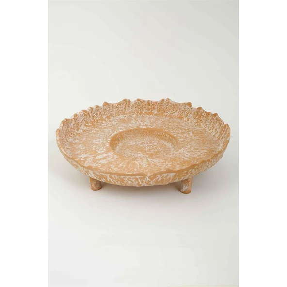 Vitale Casa Ayaklı Çukur Tabak 39*39*10 cm AK.KV0069 ürün görseli 1