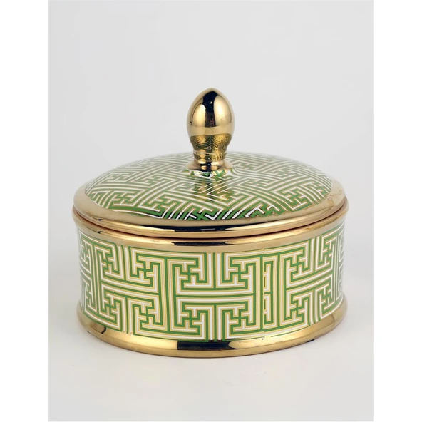 Vitale Seramik Modern Şekerlik 15*15*12 cm AK.KD0070 ürün görseli 1