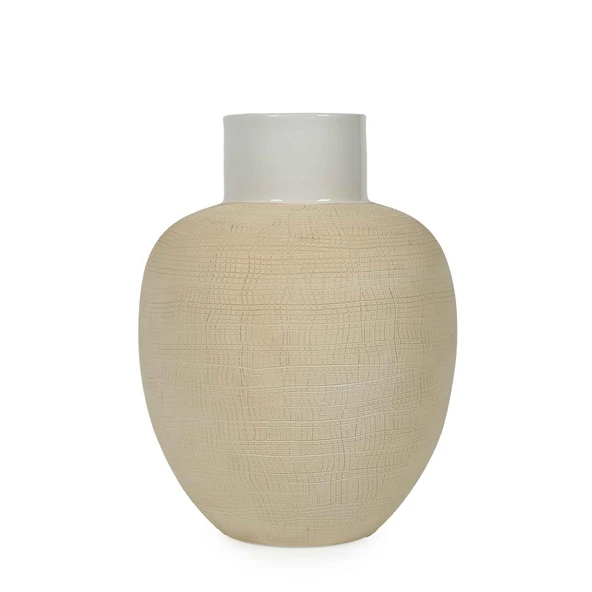 Vitale Nature Seramik Sahra Vazo 23.5x23.5x39 cm AK.KW0022 ürün görseli 1