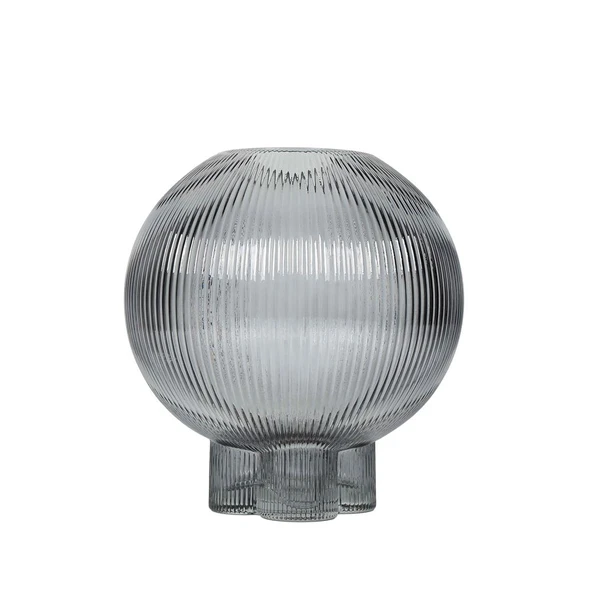 Vitale Bologna Gri Balon Vazo 23*23*24 cm AK.KI0062 ürün görseli 1