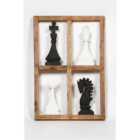Vitale Kaldea Satranç Dekor 41*3*59 cm AK.IT0310 ürün görseli 1