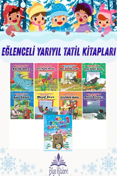 1.Sınıf Ata Yarıyıl Tatilinde +Değerlerimiz Eğitimi Öykü Dizisi 1 ürün görseli 1