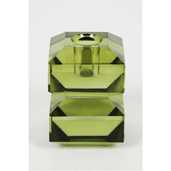 Vitale Bologna Koyu Yeşil Mumluk 6x6x9.5 cm AK.KI0046 ürün görseli 1
