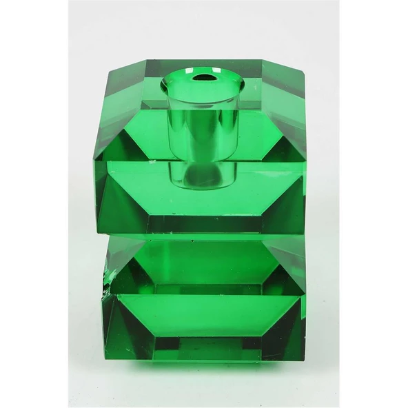 Vitale Bologna Yeşil Mumluk 6x6x9.5 cm AK.KI0043 ürün görseli 1