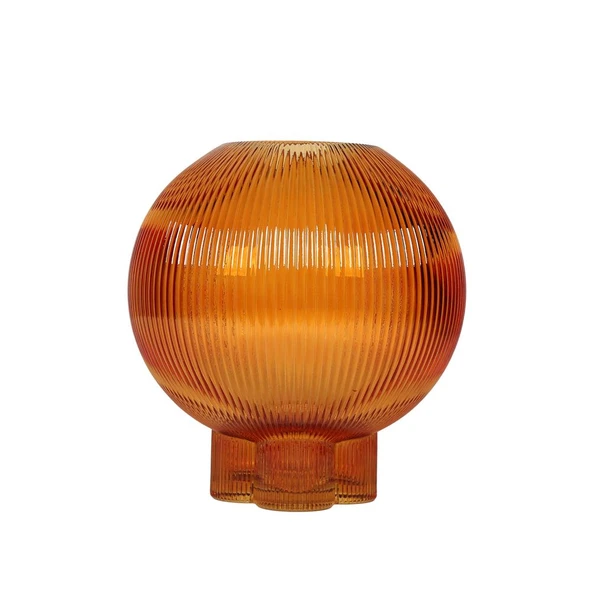Vitale Bologna Kahve Rengi Balon Vazo 23*23*24 cm AK.KI0061 ürün görseli 1