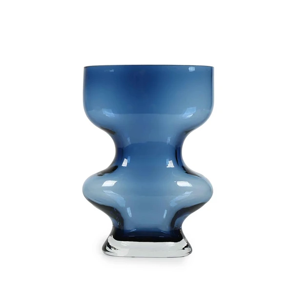 Vitale Bologna Mavi İnce Belli Vazo 16*8*22.5 cm AK.KI0001 ürün görseli 1