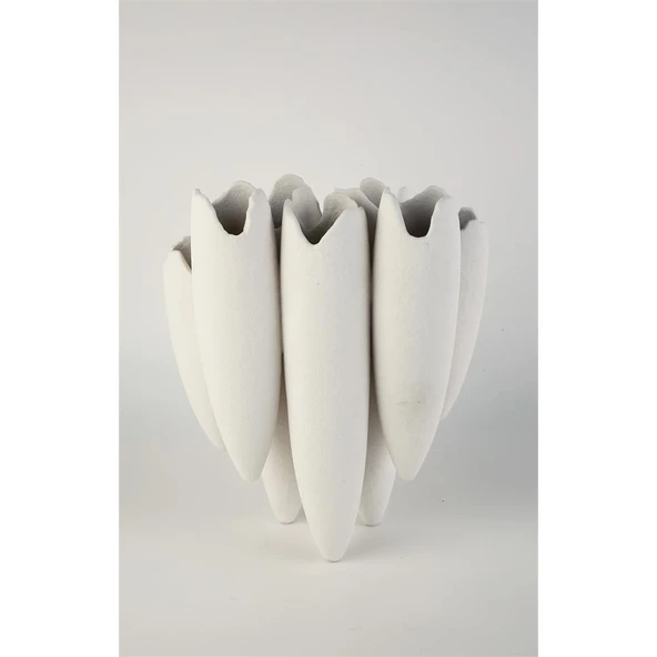 Vitale Nature Seramik Sarkıt Vazo 30x14x36cm AK.KW0026 ürün görseli 1