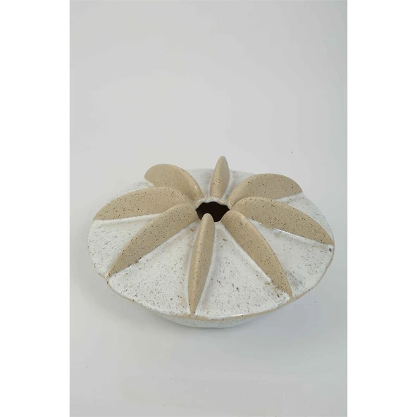Vitale Seramik Işın Çiçeklik 24*24*12 cm AK.KD0043 ürün görseli 1