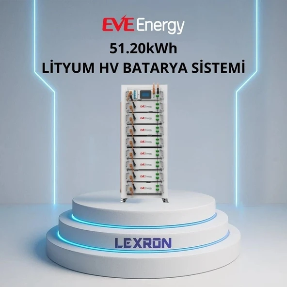 EVE 51.20kWh LİTYUM HV (YÜKSEK VOLTAJ) BATARYA SİSTEMİ ürün görseli 1
