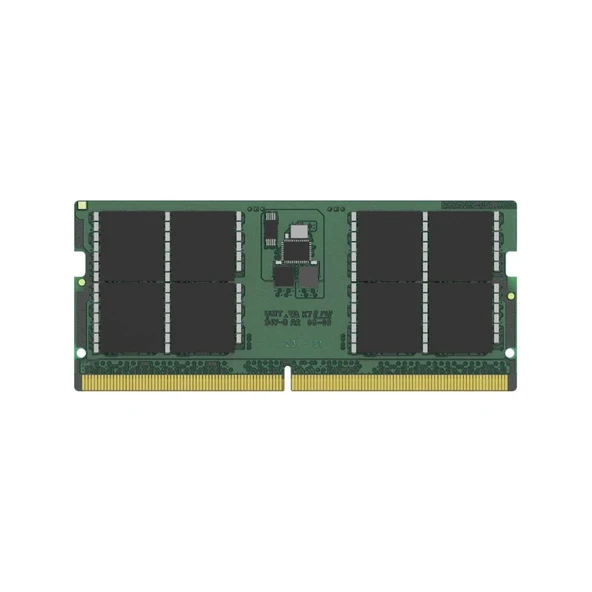 KİNGSTON 32GB DDR5 5600MT/S CL46 SODIMM NOTEBOOK RAM KVR56S46BD8/32 ürün görseli 1