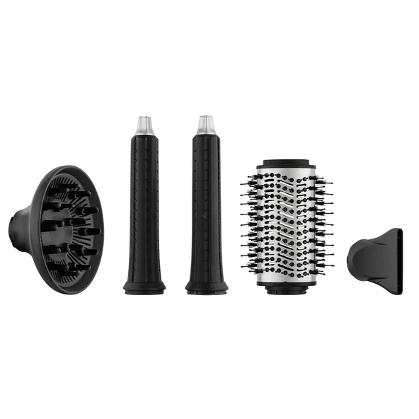 Fakir Airwave 5in1 Silver Saç Şekillendirme Seti - Resim 2