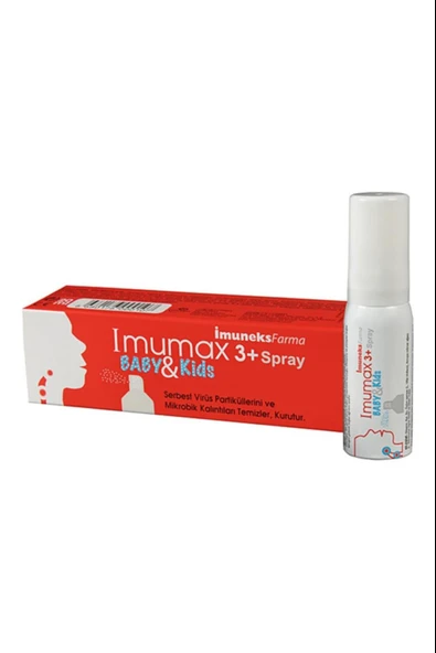Imumax 3 Yaş Ve Üstü Boğaz Spreyi - 20 ml ürün görseli 1