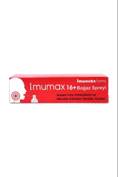 Imumax Boğaz Spreyi 16 Yaş 30 ml ürün görseli 1