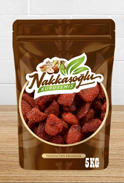 Nakkaşoğlu Kuruyemiş Çilek Kurusu 5 Kg - Resim 2