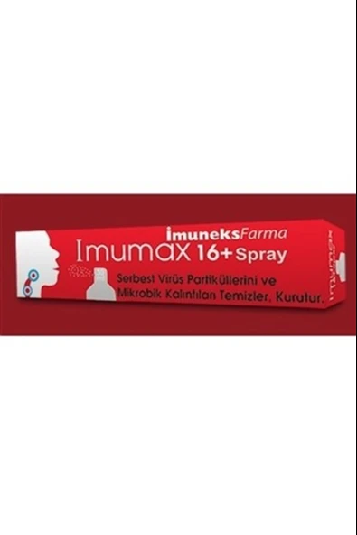 Imumax Boğaz Spreyi 16 Yaş 30 ml ürün görseli 1