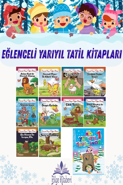 1.Sınıf Ata Yarıyıl Tatilinde + Sevimli Pırpır Öykü Dizisi ürün görseli 1