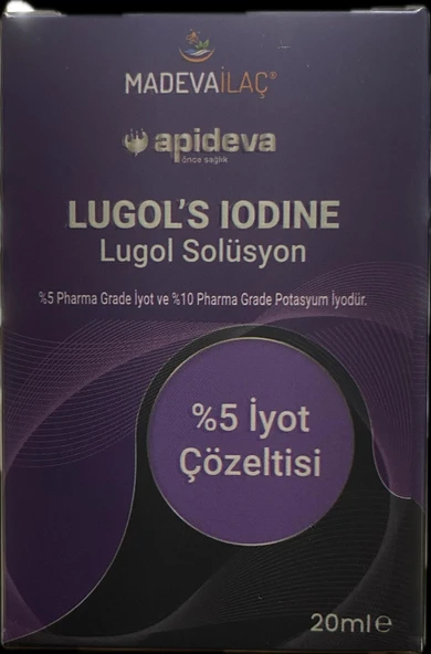 Madeva İlaç İyot Damlası 20 Ml ürün görseli 1