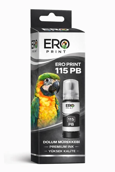 EPSON EcoTank L8180 Muadil Foto Siyah Mürekkep 70ML ürün görseli 1