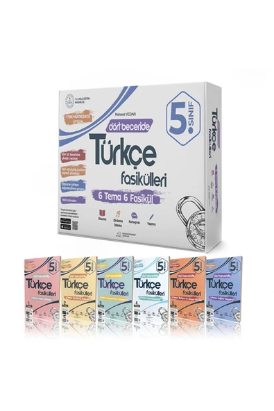 Paragrafın Şifresi 5. Sınıf Dört Beceride Türkçe Fasikülleri ürün görseli 1