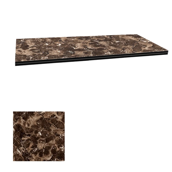 Kompakt Laminat Masa Tablası (80X120) - Karacabey Marble ürün görseli 1