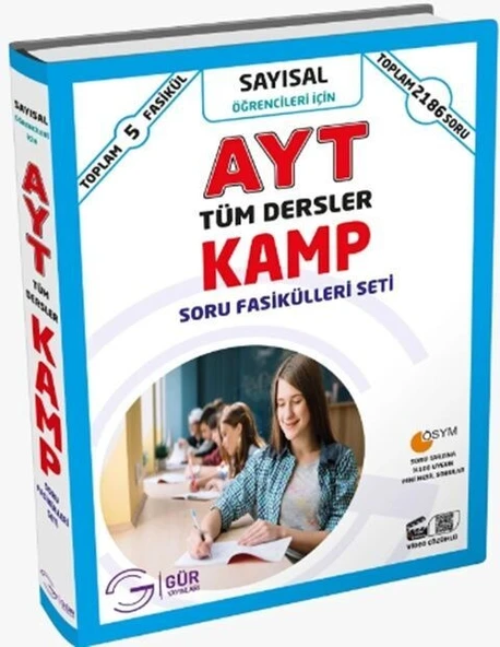 AYT Sayısal Kamp Soru Fasikülleri Seti Gür Yayınları ürün görseli 1