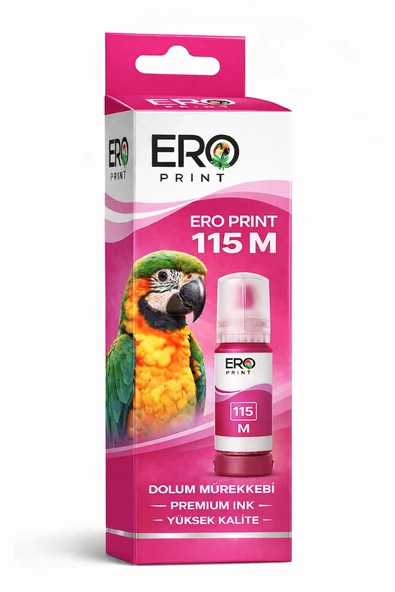 EPSON EcoTank L8180 Muadil Kırmızı Mürekkep 70ML ürün görseli 1